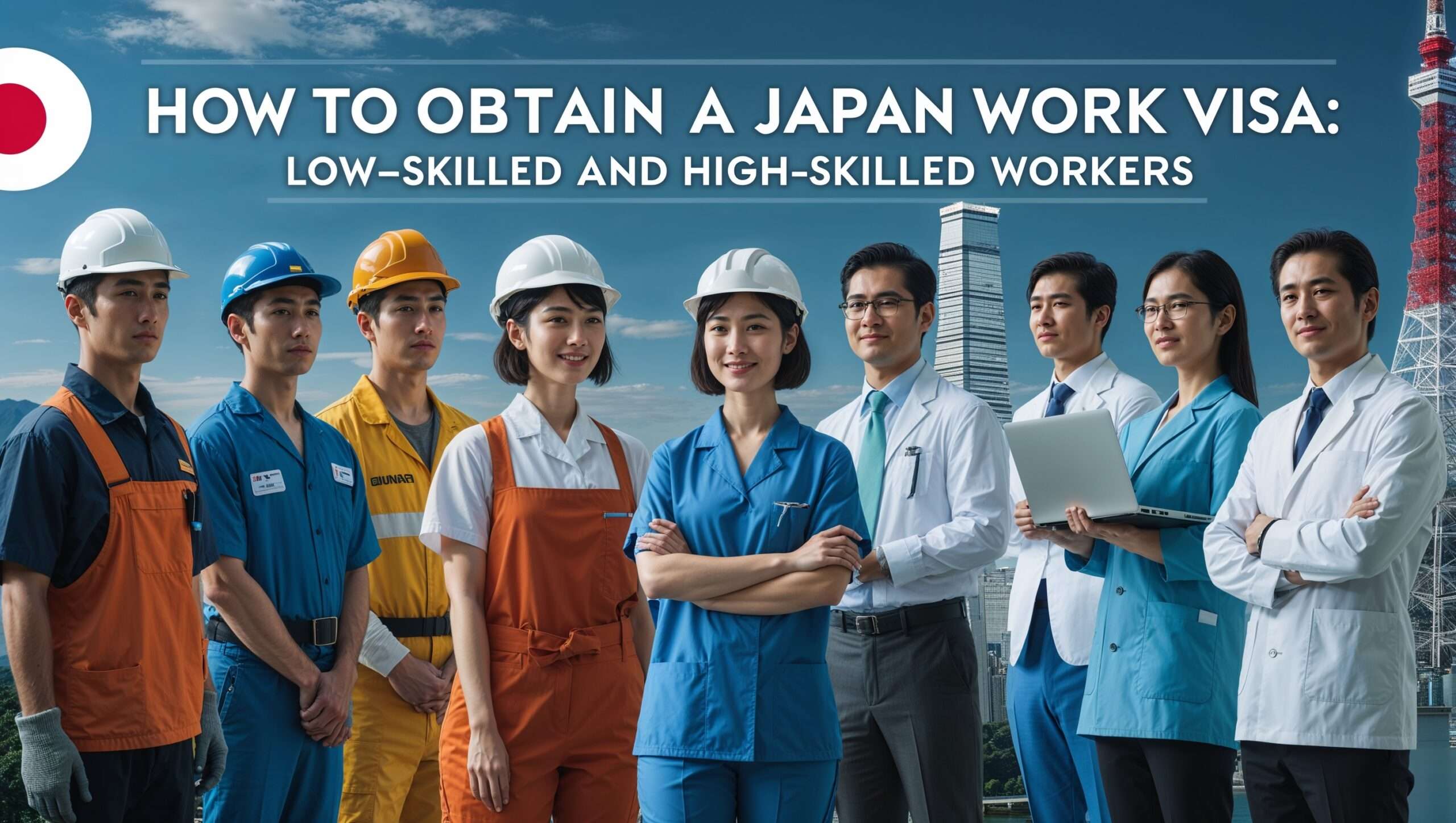 How to Obtain a Japan Work Visa: Low-Skilled and High-Skilled Workers